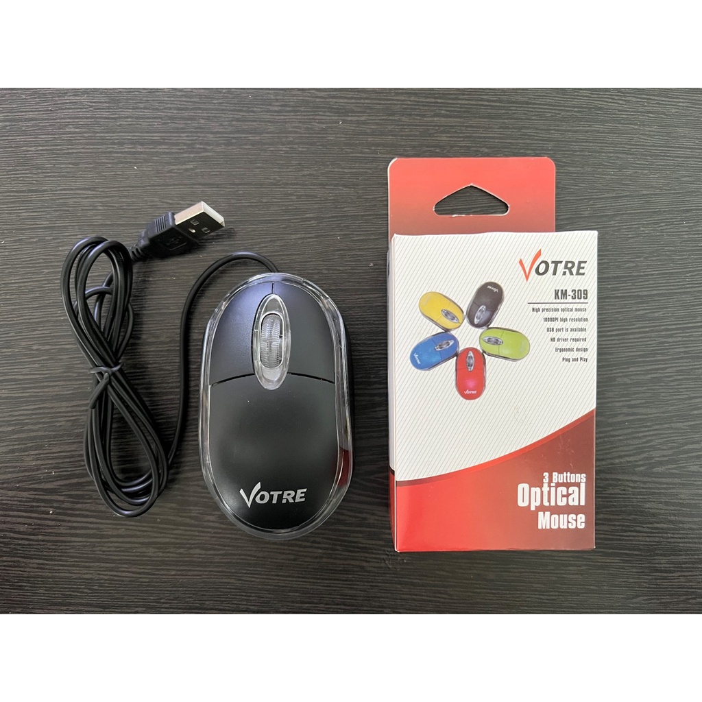 Mouse Votre KM-309 Optical USB Mouse