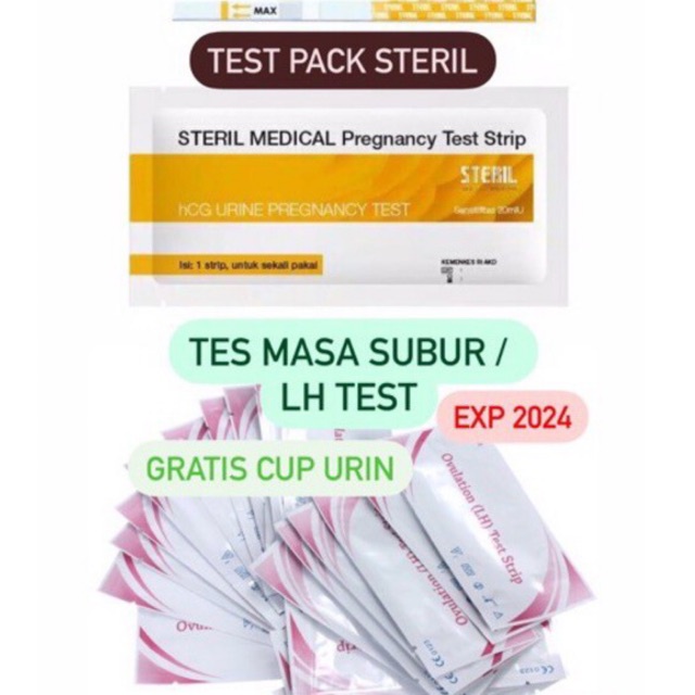 TESTPACK - LH TES MASA SUBUR WANITA - ALAT TES KESUBURAN WANITA - OVULATION TEST- LH TEST OVULASI