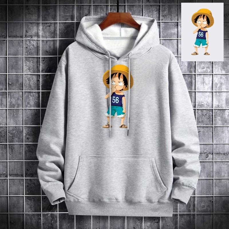 COD/DS1/SW.HOODIE LUFFY 56 ( M-L )