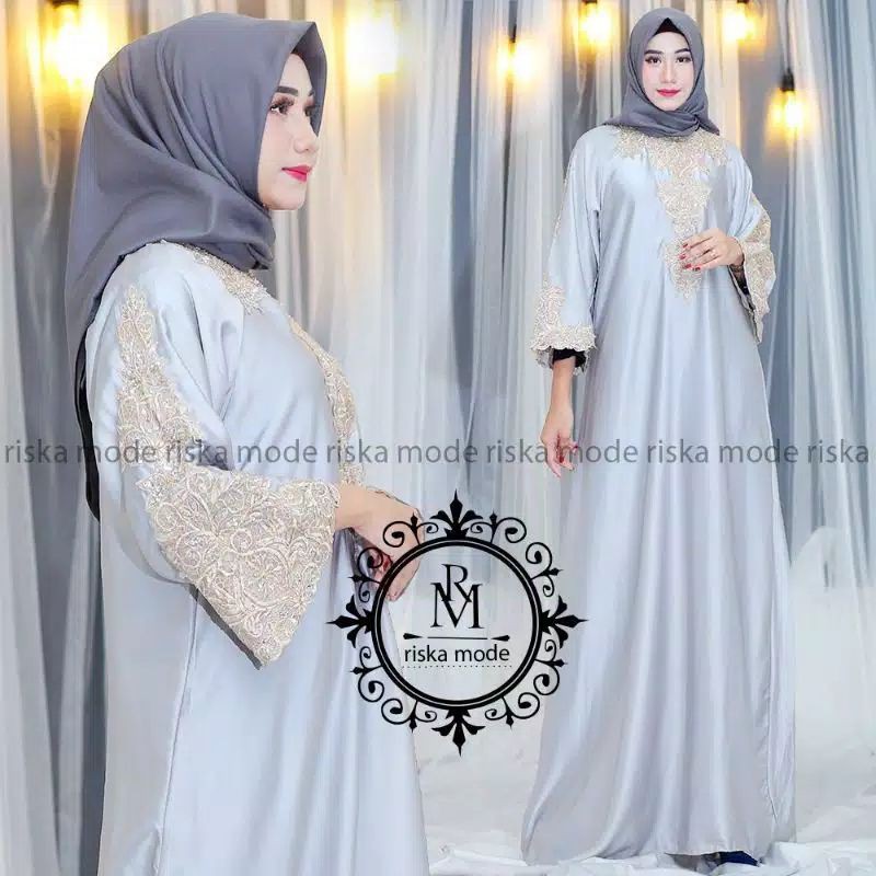 FASHION MUSLIM/GAMIS KAFTAN NURLELA/GAMIS LEBARAN/SERAGAMAN LEBARAN