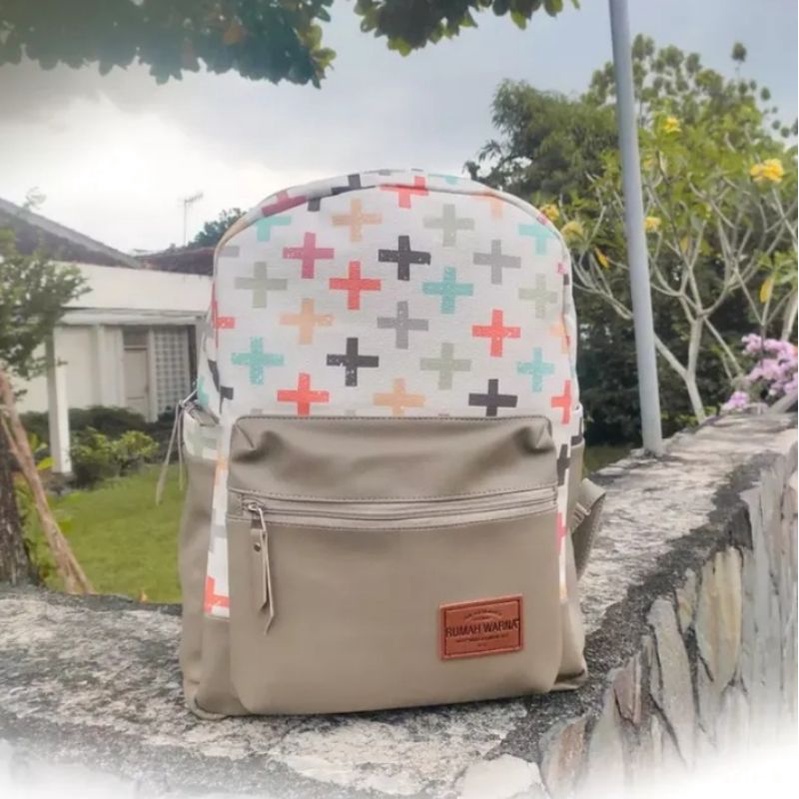 Tas Ransel Natania Plus Rumah Warna