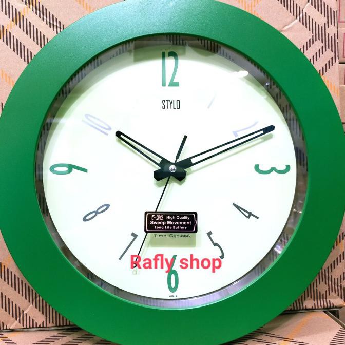Segera Miliki Jam Dingding Stylo 3252 Hijau Terlaris