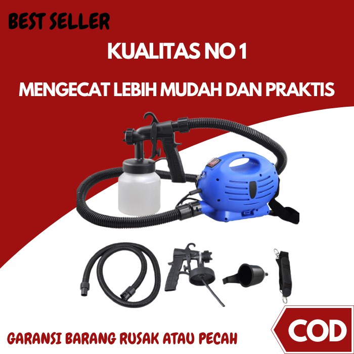 Jual Paint Zoom Spray Gun Kompresor Mini Airbrush Alat Cat Semprot