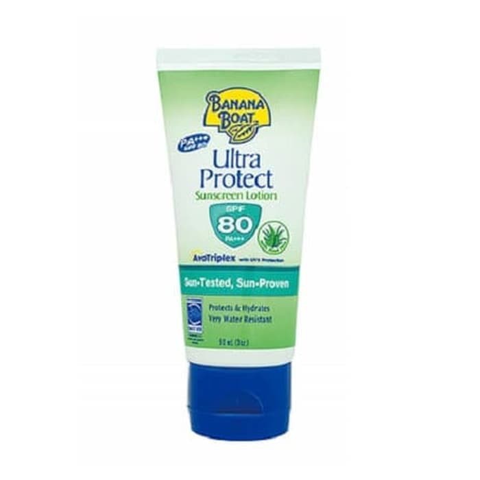 Banana Boat Ultra Protect Sunscreen Lotion SPF 80 Sunblock Sunblok 90