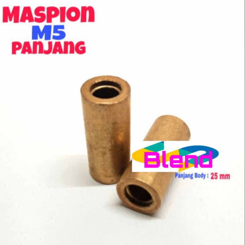 Bos Blender M5 Panjang/25mm Model Maspion As Kecil-Boshing Mounting