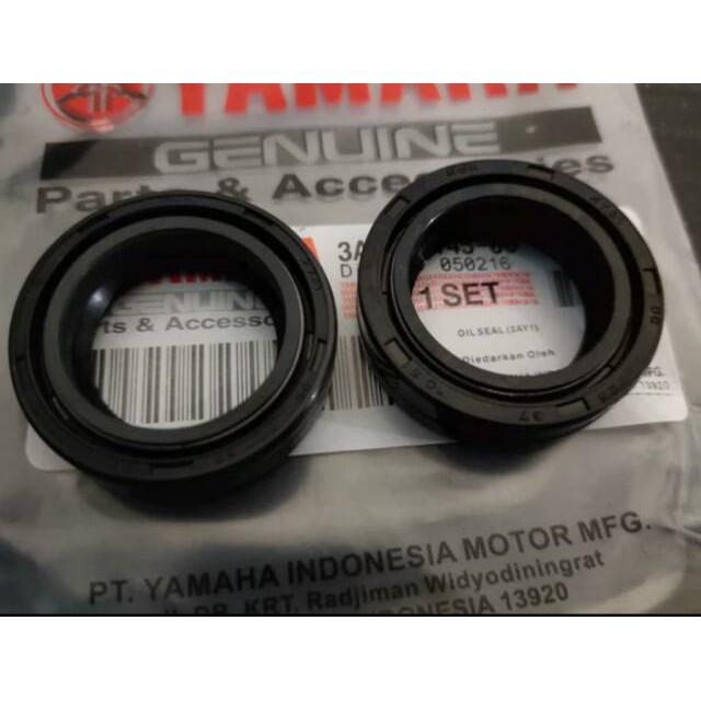 Seal Sil Shock Depan Yamaha Mio, Jupiter, Nouvo, Fino, Soul, Vega R, F1ZR Alfa (2pcs) 3AY-M.P