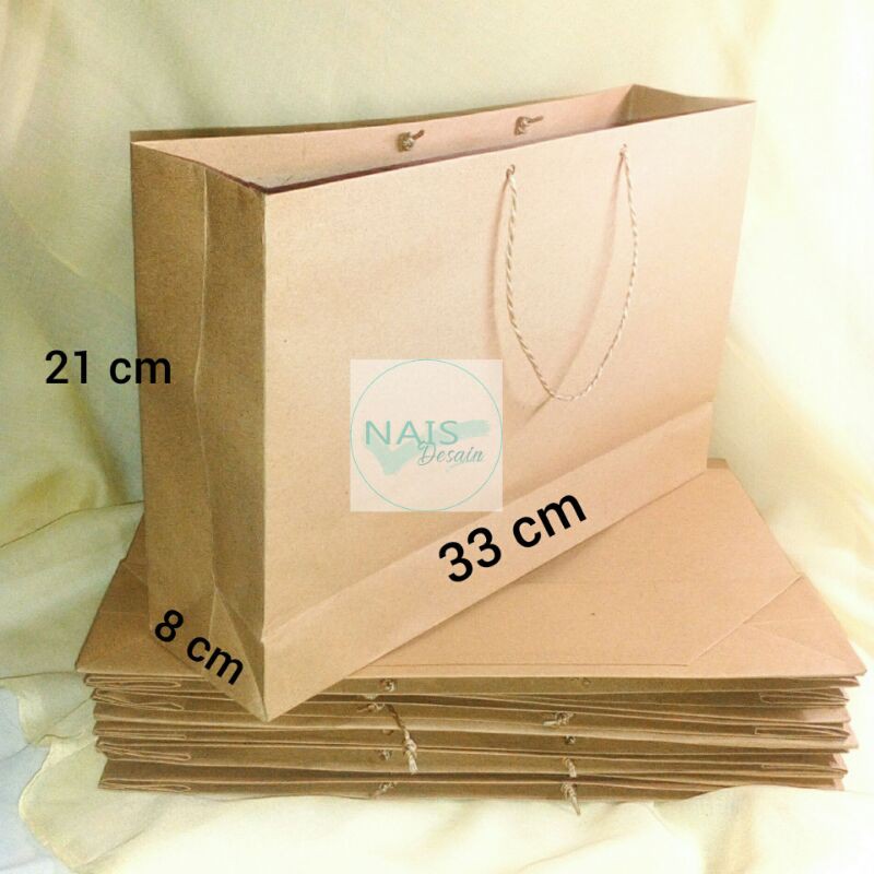 

Paperbag/Paperbag coklat/Paperbag polos/Paperbag coklat polos medan/binjai