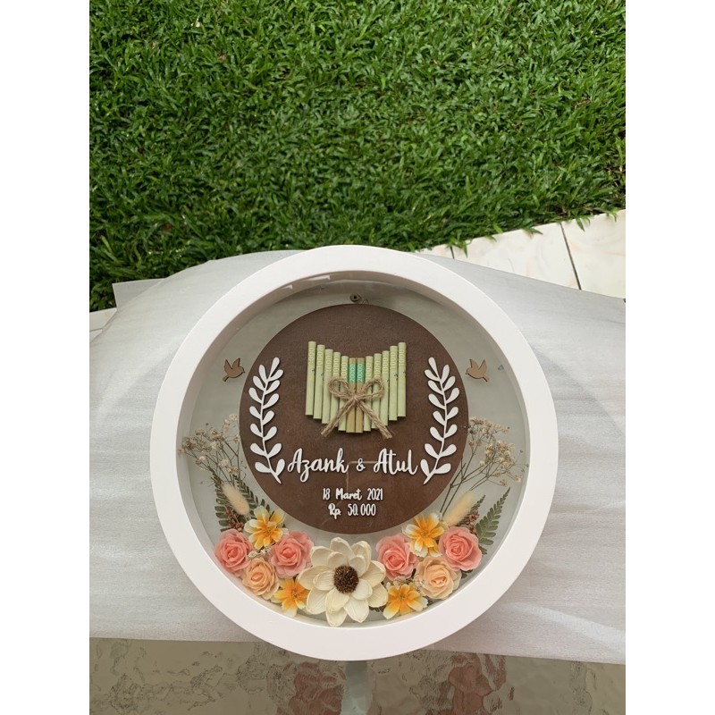 Mahar Bulat Custom /Mahar rustic cimahi / Frame Bulat