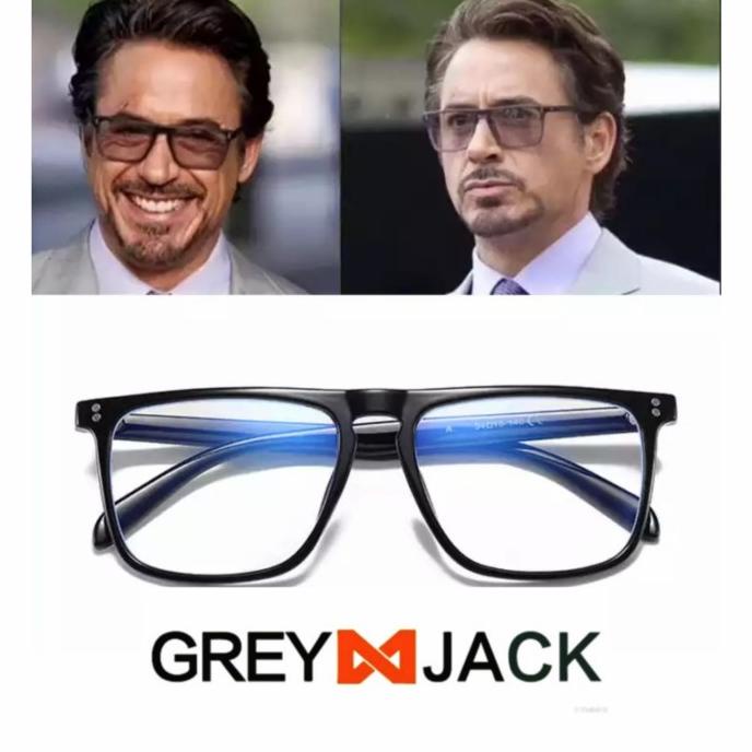Kacamata Grey Jack ORIGINAL FA627 Photocromic bisa minus