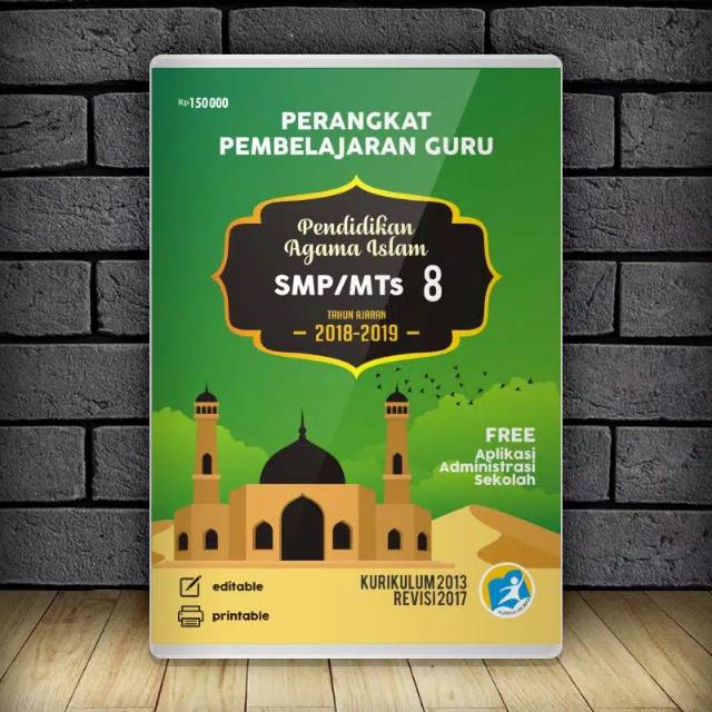 Rpp k13 CD perangkat pembelajaran SMP/MTS kelas 8 PAI