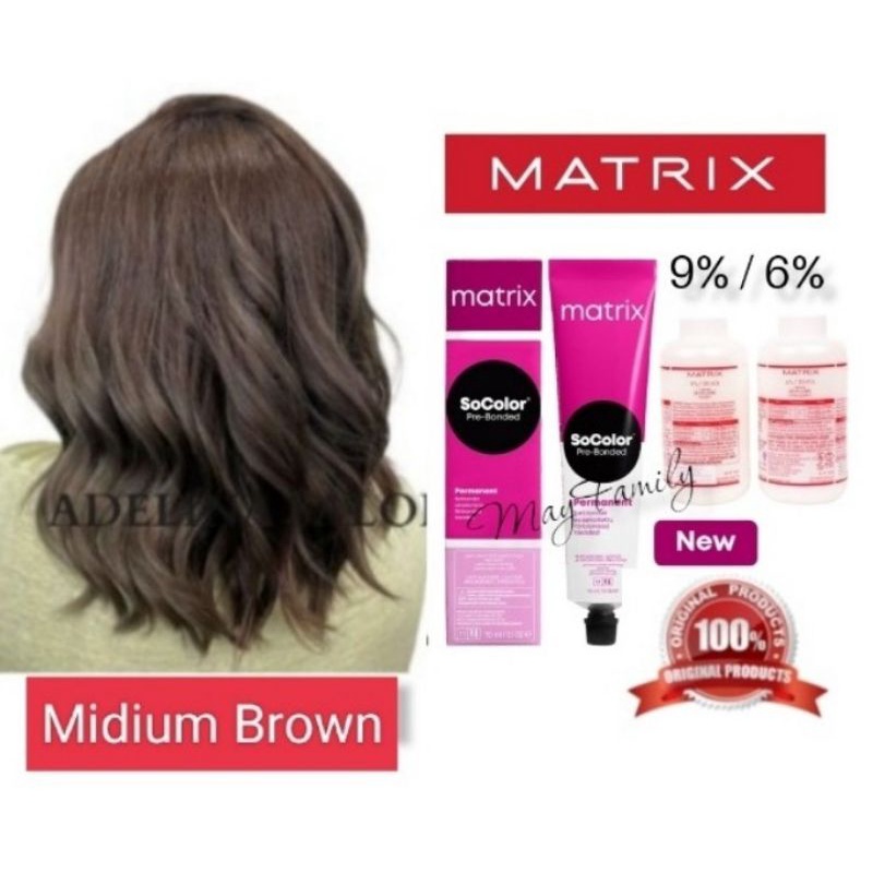 Matrix Socolor Cat Rambut  4.0/4NN Pewarna Rambut Matrix