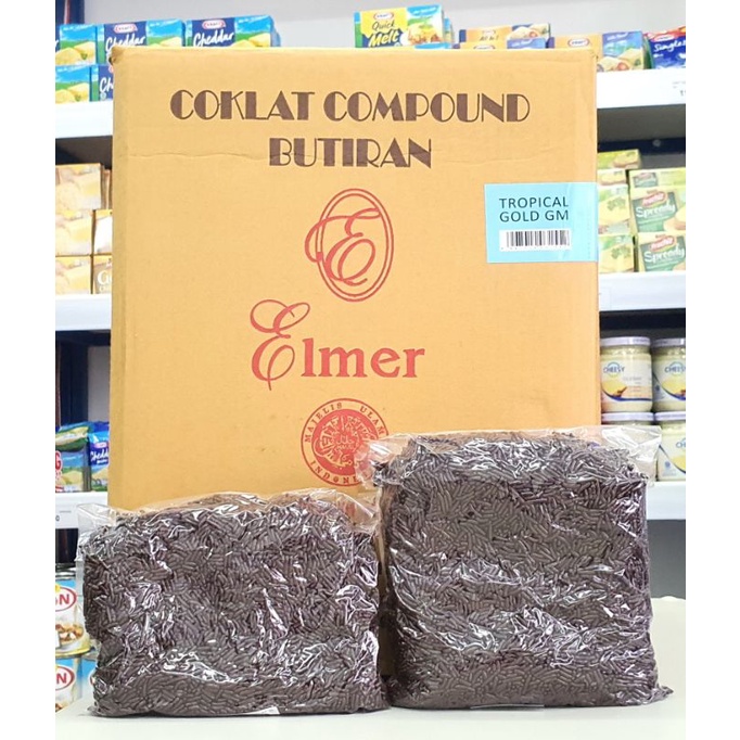Coklat Meses Elmer Tropical Gold / Meses Tropical Gold Elmer 500Gr ( Expired Juli 2023)