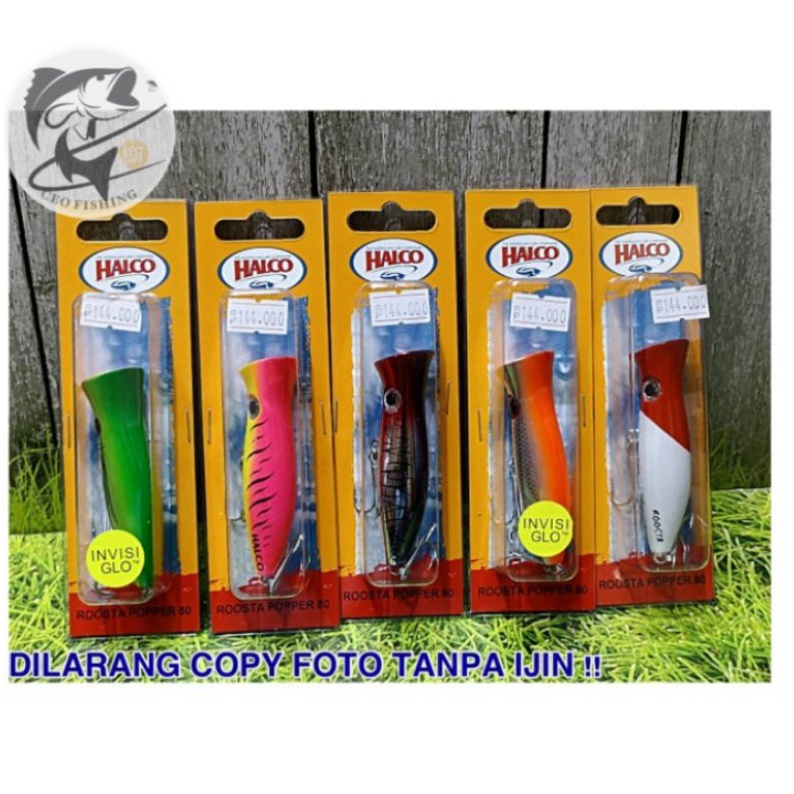 Umpan Halco Roosta Popper 80 mm 16 Gr