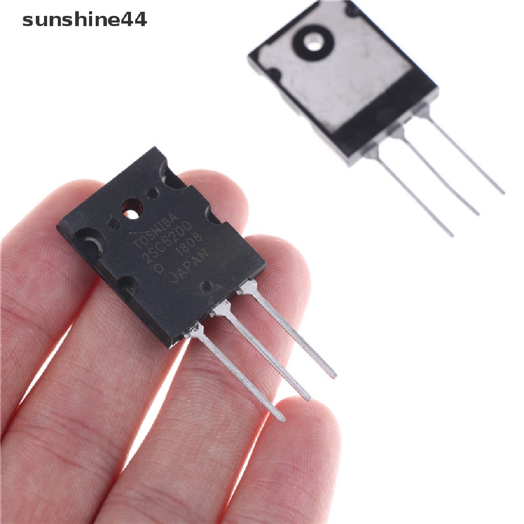 Sunshine 1 Pasang Transistor Power 2SA1943 &amp; 2SC5200 PNP