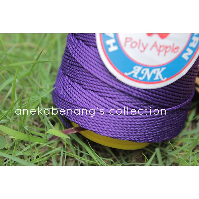 Benang Rajut Poly Apel / Apple Yarn - 4029 (Ungu Tua)