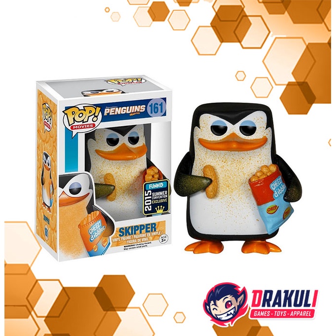 Toys Funko Pop! Penguins of Madagascar – Skipper Cheesy (STGCC Exclusive)