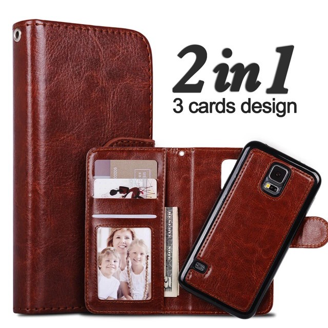 2 in 1 Simple Wallet Samsung Galaxy S7 Flat Soft Case Dompet Leather Kulit