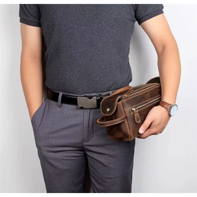 pouch bag kulit ch - handbag kulit sapi ch tas tangan kulit asli kulit ch premium pouch bag asli