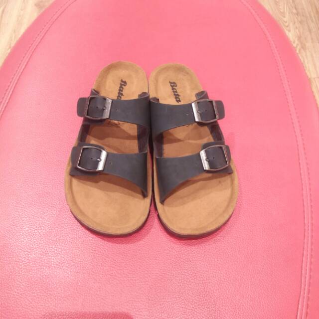 Sandal anak laki-laki kulit bata original