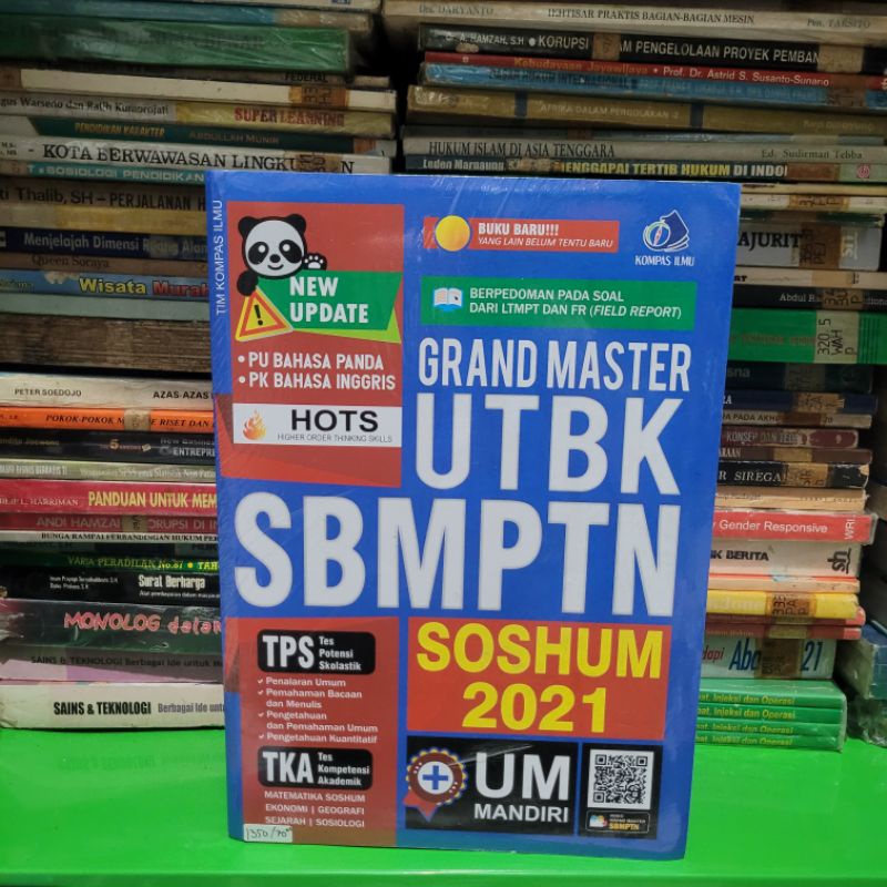 BUKU SOAL SOAL - UTBK SBMPTN SOSHUM 2021
