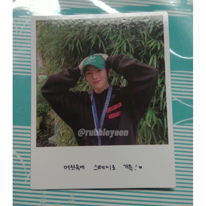 STRAYKIDS photo strip hyunsung Polaroid I.N Go Live Hyunjin Jisung