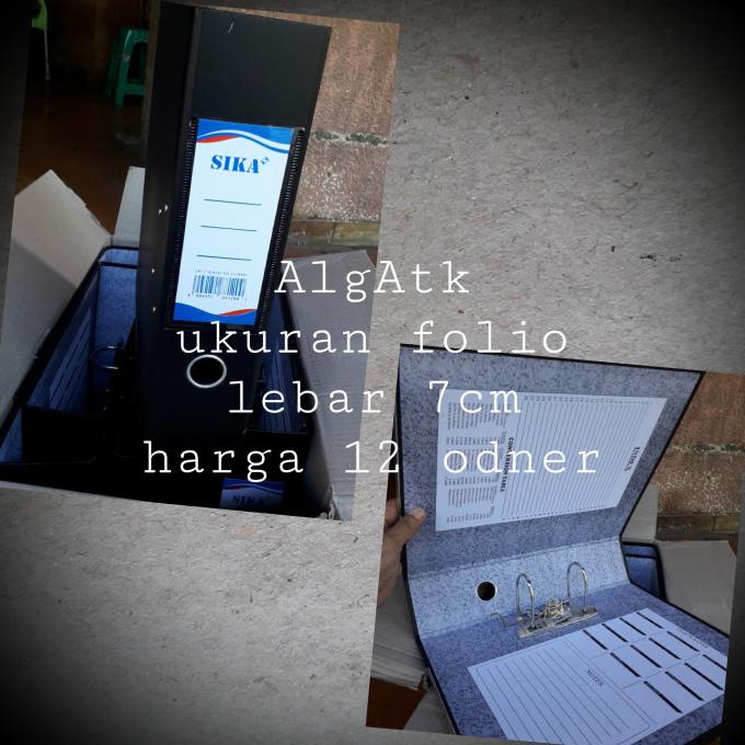 

SIKA. ODNER FILE DAN BERKAS LAINNYA. FOLIO F4. - Hitam Ordner