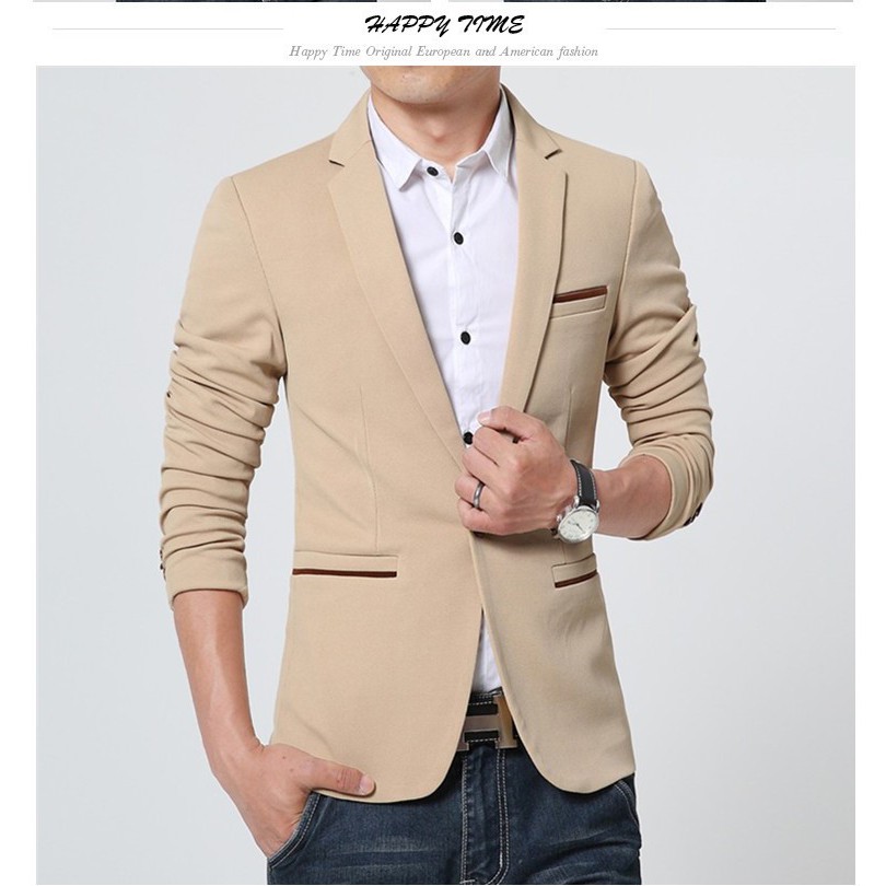 BLAZER PRIA SLIMFIT MODERN CASUAL MILKY MILO NIKAYU FULL FURING HIGH TWIST ORIGINAL NIKAYU