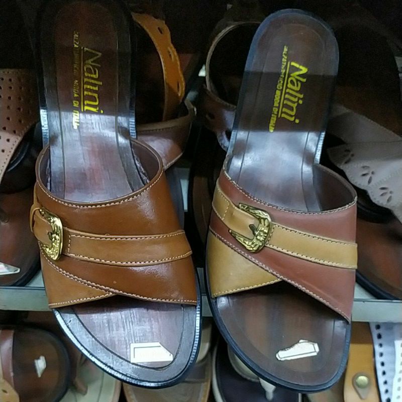 sandal kulit nalini jumbo