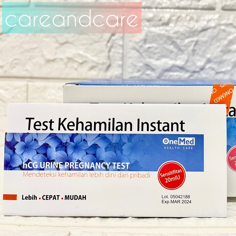 Testpack OneMed  Tespek One Med  hCG Urine PregnancyTes Kehamilan