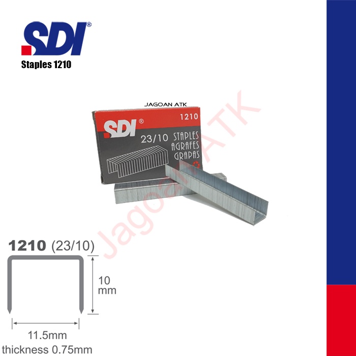 

Isi Staples Jilid Ukuran 23/10 SDI 1210