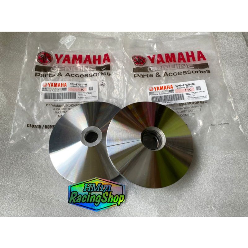 rumah roller+kipas bubut custom pulley racing mio 115 karbu mio sporty,mio smile, mio soul, Fino karbu, nouvo kode 5LW 5TL sudah kerok jalu roller