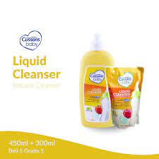 Cussons Liquid Cleanser Botol 450ml + Refill 300ml