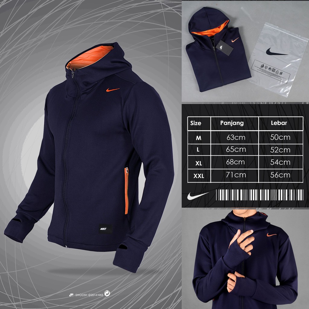 NIKE TRAINING JACKET THUMBHOLE