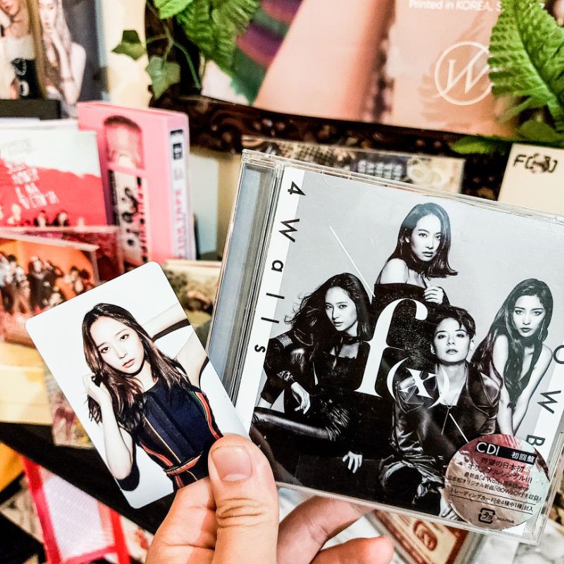 F(x) Album Cowboy Photocard Krystal Jung