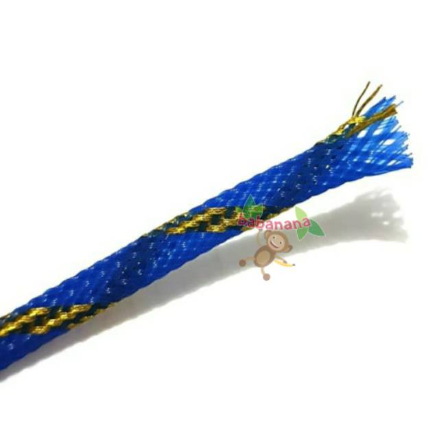 Pembungkus kabel 8 mm cable sleeve braided nylon