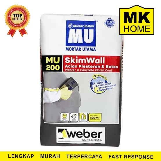 Mortar utama 200 acian hebel