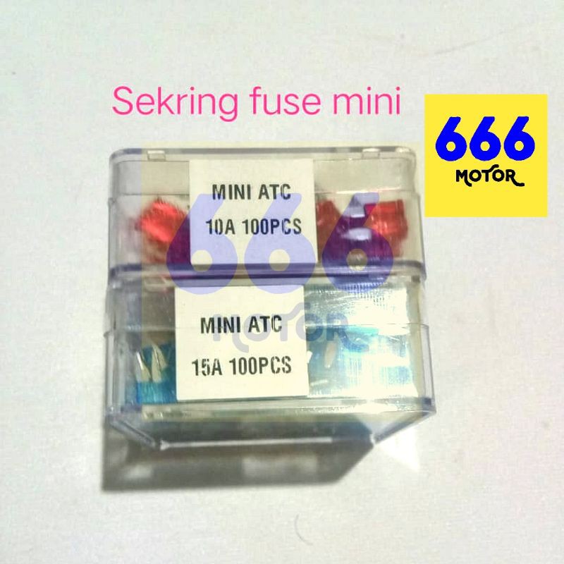 SEKRING SIKRING TANCAP FUSE KECIL 10A 15A