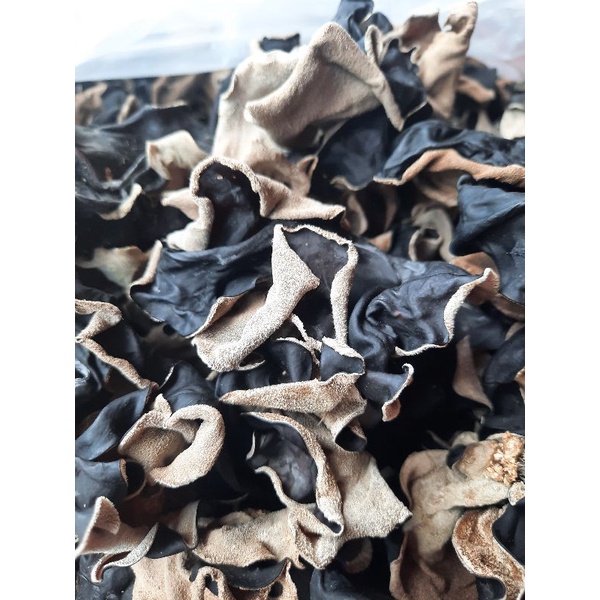 JAMUR KUPING KERING-JAMUR KUPING  HITAM KERING KEMASAN 1KG-JAMUR KUPING KERING-JAMUR KUPING HITAM KE