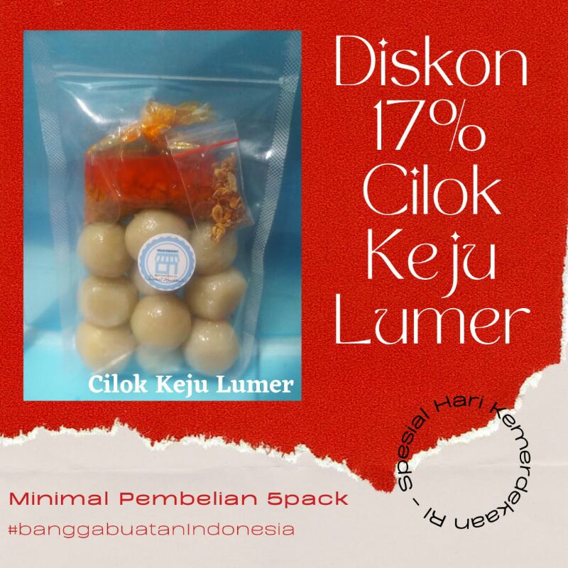 

5 Pack Cilok Keju Lumer