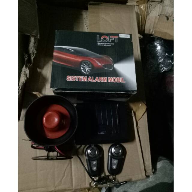 Alarm mobil model remot avanza