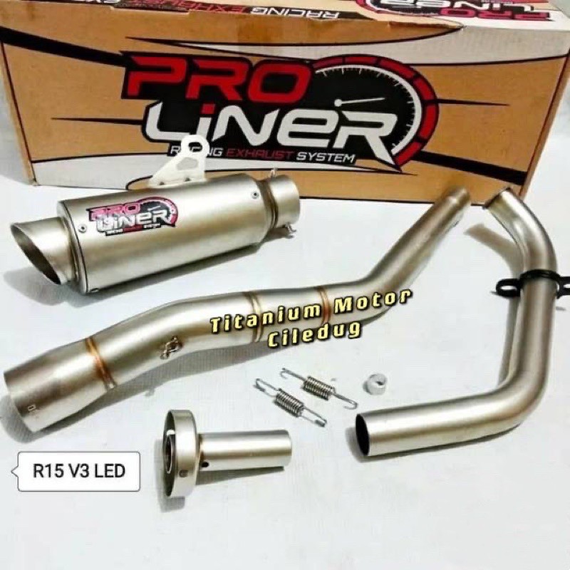 KNALPOT PROLINER R15 V3