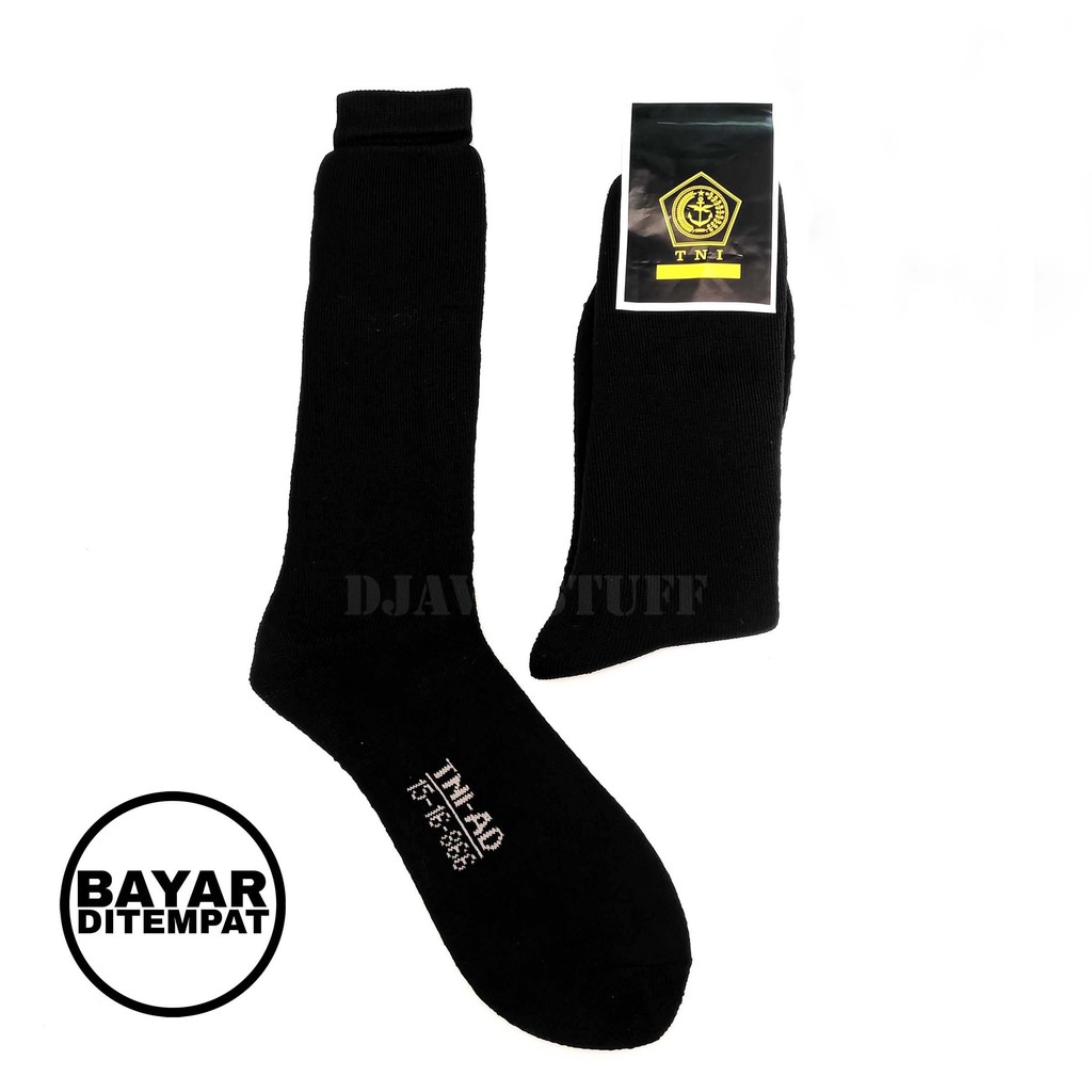 Grosir Kaos Kaki PDL Hitam TNI Polri Security Dishub Satpam