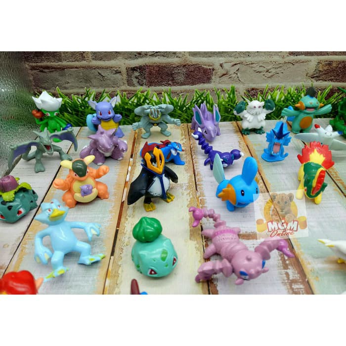 PVC Pokemon Figures Pokemon karakter boneka pokemon miniature figure