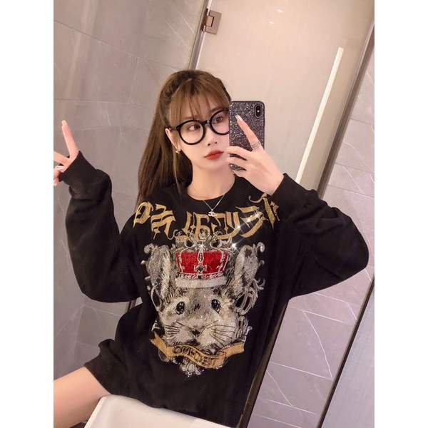 SWEATER IMPORT PRIA WANITA ASIA KOREA JEPANG ORIGINAL WINGS GLAMOUR JY12