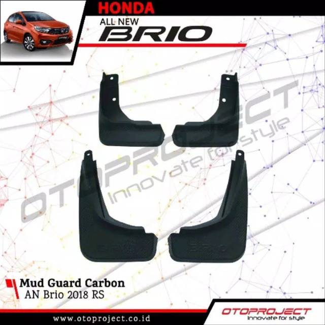 honda brio mudguard