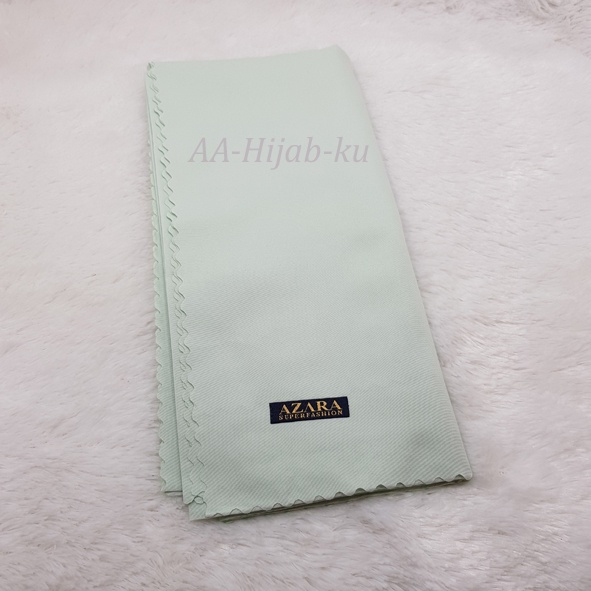 Segi empat voal oscara polos / jilbab polos azara-soft mint