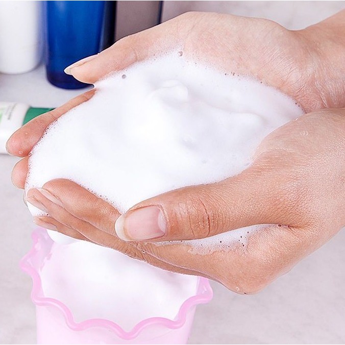 FYGALERYSURABAYA HL0068 Alat Pembuat Busa Shampoo / Sabun Botol Travel Pembersih Wajah Foam Maker