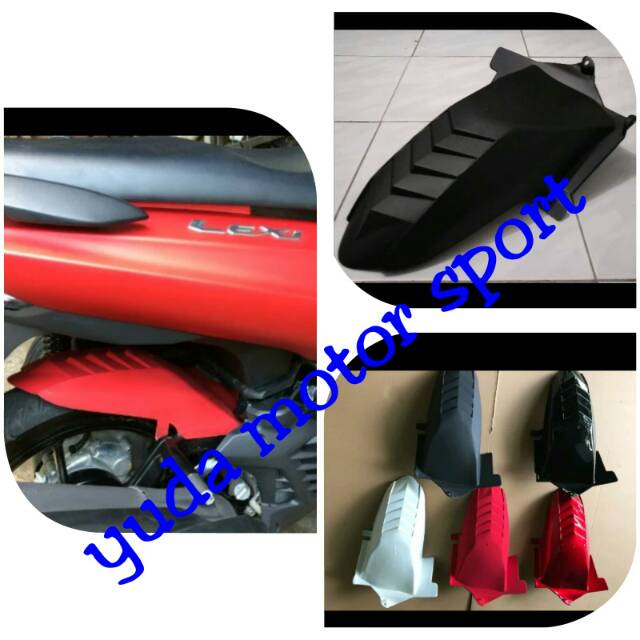 Spakbor kolong Yamaha Lexi asesoris hunger spakbor kolong Lexi