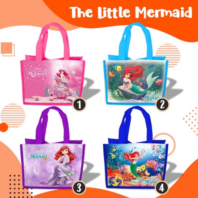 

Goodie Bag Mermaid Tas ulang tahun Kantong Souvenir Bisa custom Nama Aqiqah Ultah Pernikahan Turut Mengenan