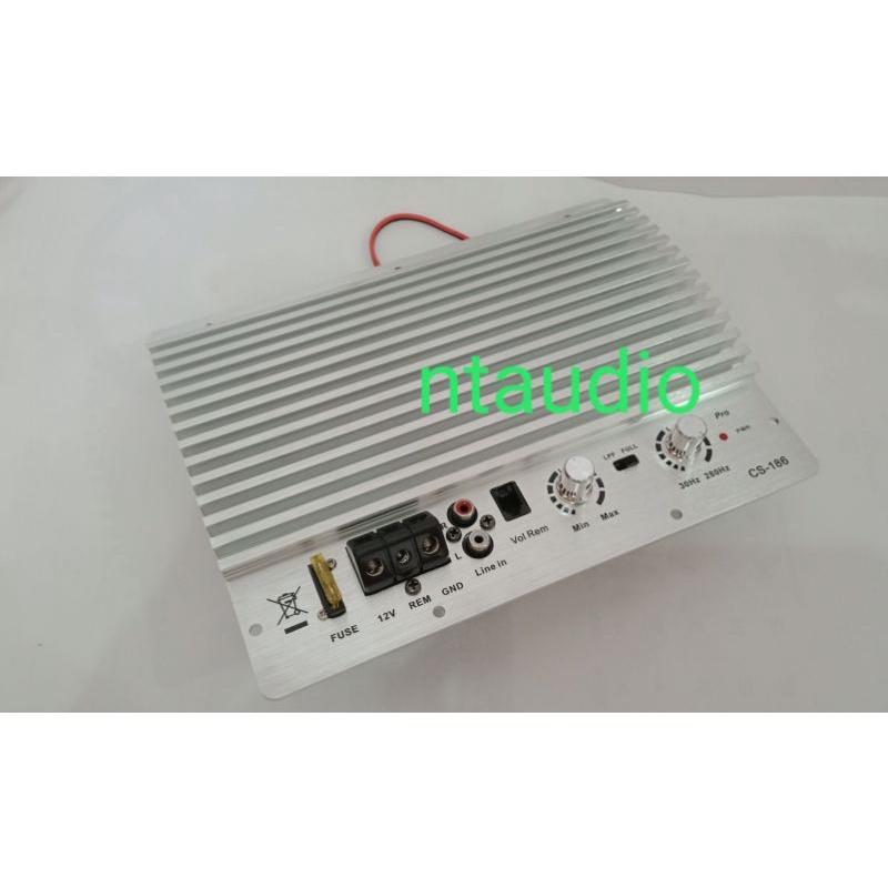 Kit basstube monoblock aktif  class D /power aktif 12 volt 2000watt